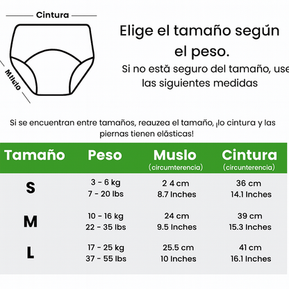 Urinex™ Las Braguitas de Aprendizaje
